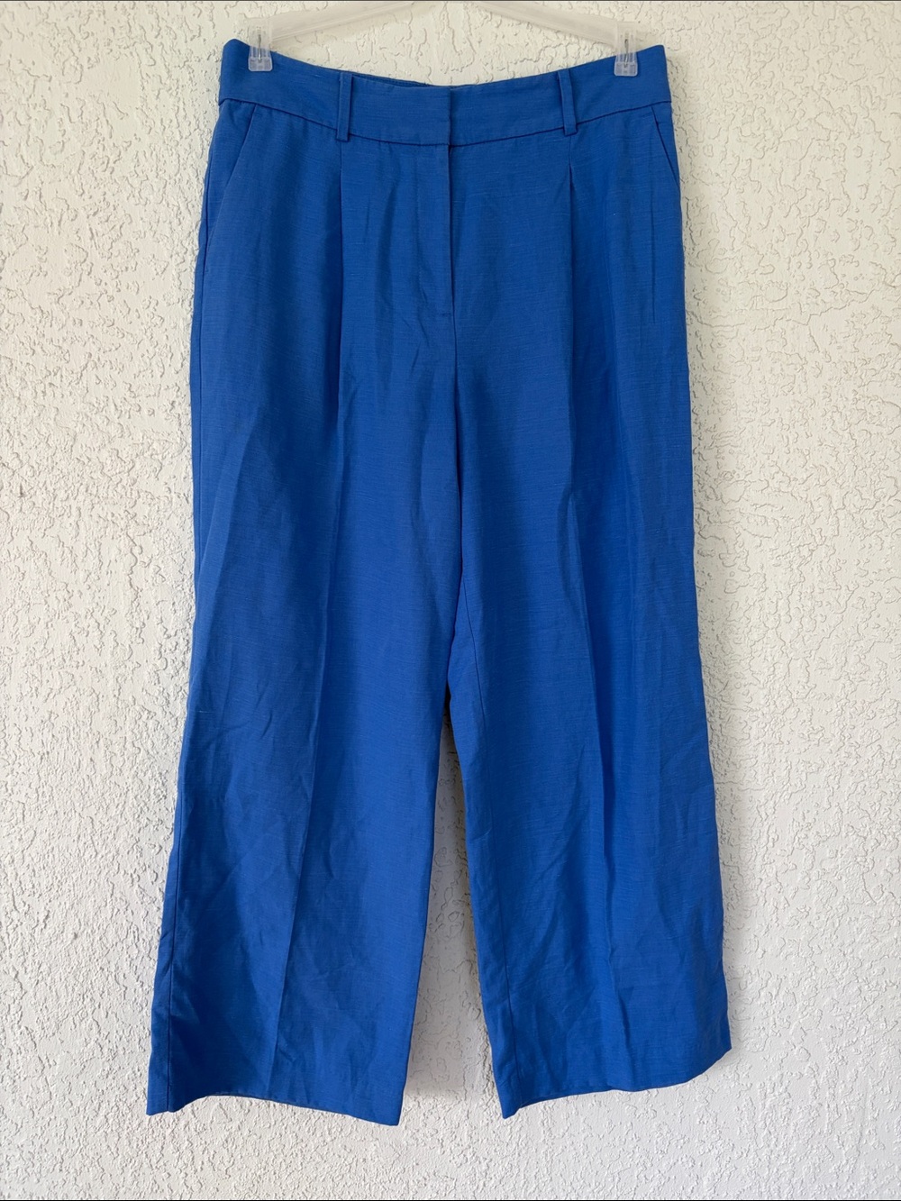 LOFT Wide-Leg Royal Blue Payton trousers size 10P
